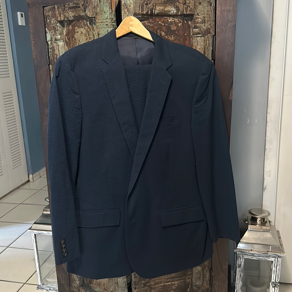 JCrew Navy Blue Man Suit set